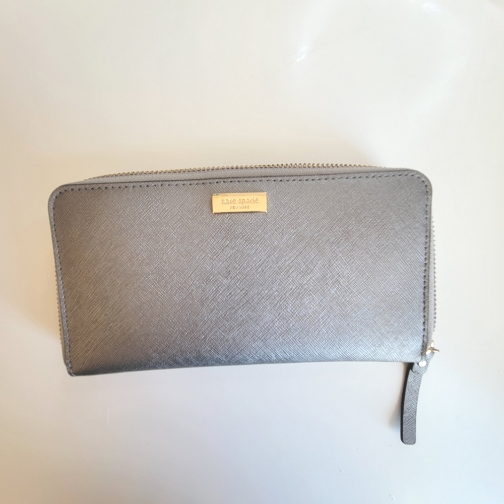 Silver Kate Spade Wallet